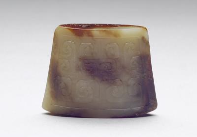 图片[2]-Jade scabbard chape, Southern Song to Yuan dynasties, 1127-1368 C.E.-China Archive